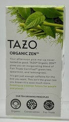 Lot of 3 TAZO Organic Zen Green Tea 48 Bags Caffeinated BB 05/2027 Sealed