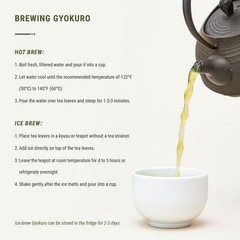 Senbird Premium Gyokuro – Japanese Shade Grown Green Tea – From Kyoto Japan -…