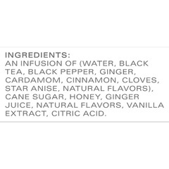 Classic Chai Latte Black Tea Concentrate Real Brewed 32oz Carton for Baking and