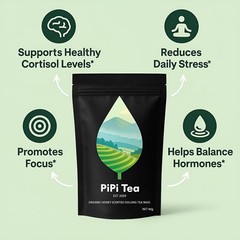 PiPi Tea Organic Oolong Bags – Whole Leaf, 20 (4g Each) 20 .