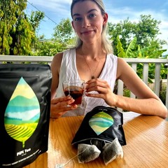 1-3X PiPi Tea Organic Oolong Tea Bags – Whole Leaf, 20 Tea Bags–Cortisol&Calming