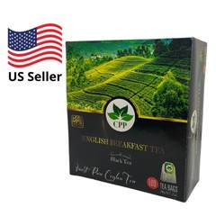 English Breakfast Tea. Robust Single Origin Premium Ceylon Black Tea- Tea bags