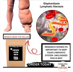 TIKTOK VIRIAL ALKALINE ORGANIC LYMPHATIC SYSTEM UNCLOG DETOX CLEANSE HEALTH TEA
