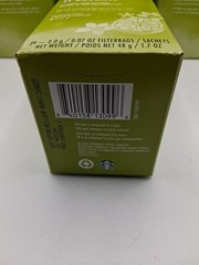 6x Teavana Jasmine Citrus Green Tea 24ct. Filterbags Best Before:11/26/25