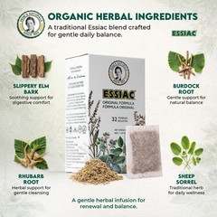 Essiac Tea Bags, 100% USDA ORGANIC, made in Canada! – FREE SHIPPING