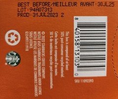 Starbucks Teavana Tea Sachets Classic Chai, Pack Of 144 Sachets BB Date:7/30/25