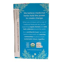 Traditional Medicinals Organic Everyday Detox Lemon Tea Skin Liver 6 Pk 11/2028