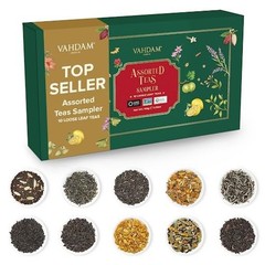 Top 10 Favourites Tea Sampler Set | Loose Leaf Tea (50+ Cups) | Tea Variety P…