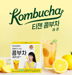 TEAZEN Kombucha Tea Drink Mix Lemon 5g X 10 / 30 / 50 sticks / K-Food
