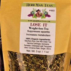 Best WEIGHT LOSS TEA: improves Metabolism; fat burning and inhibits appetite