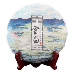 357g Golden White Sheng Puer Tea Cloud Beauty Premium Raw Herbal Tea
