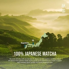 Organic Barista Blend Ceremonial Grade Matcha Green Tea Powder – 100% Pure Ja…