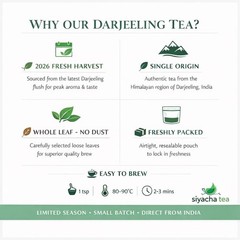 Darjeeling Tea (FRESH FIRST FLUSH 2026) MIM SFTGFOP I CH. SPECIAL