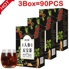 30pcs Ginseng six treasure tea , Kidney tea ,liver tea , red date kidney health