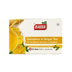 Organic Dandelion & Ginger Tea – 25 Teabags for Digestive Support & Detox