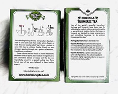 Moringa Turmeric Herbal Cup No Caffeine 2 Boxes 32 Tea Bags United States