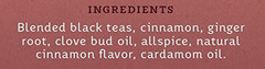 Tea Double Spice Chai Black Tea, Box of 100 Tea Bags (Packaging May Vary)