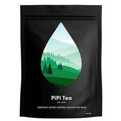 PiPi Tea Organic Oolong Bags – Whole Leaf, 20 (4g Each)