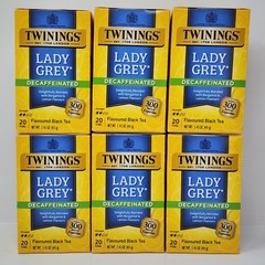 Twinings Lady Grey Decaffeinated Black Tea (120 Tea Bags) Exp 01/2028