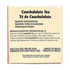 Herbacil Te De Cuachalalate, 2-pack of 25 tea bags per box (50 bags)