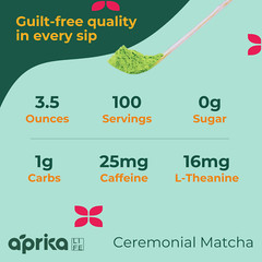 1st Harvest Ceremonial Grade Matcha Green Tea Powder, made in Japan, 100% pure