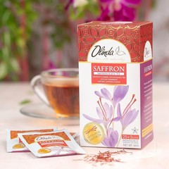 Saffron Black Tea Ceylon Tea Cinnamon Naturally Caffeinated Aromatic Herbal T…