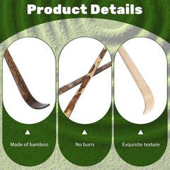 3PCS Bamboo Matcha Spoon Japanese Chashaku Tea Scoop Powder Coffee Spices