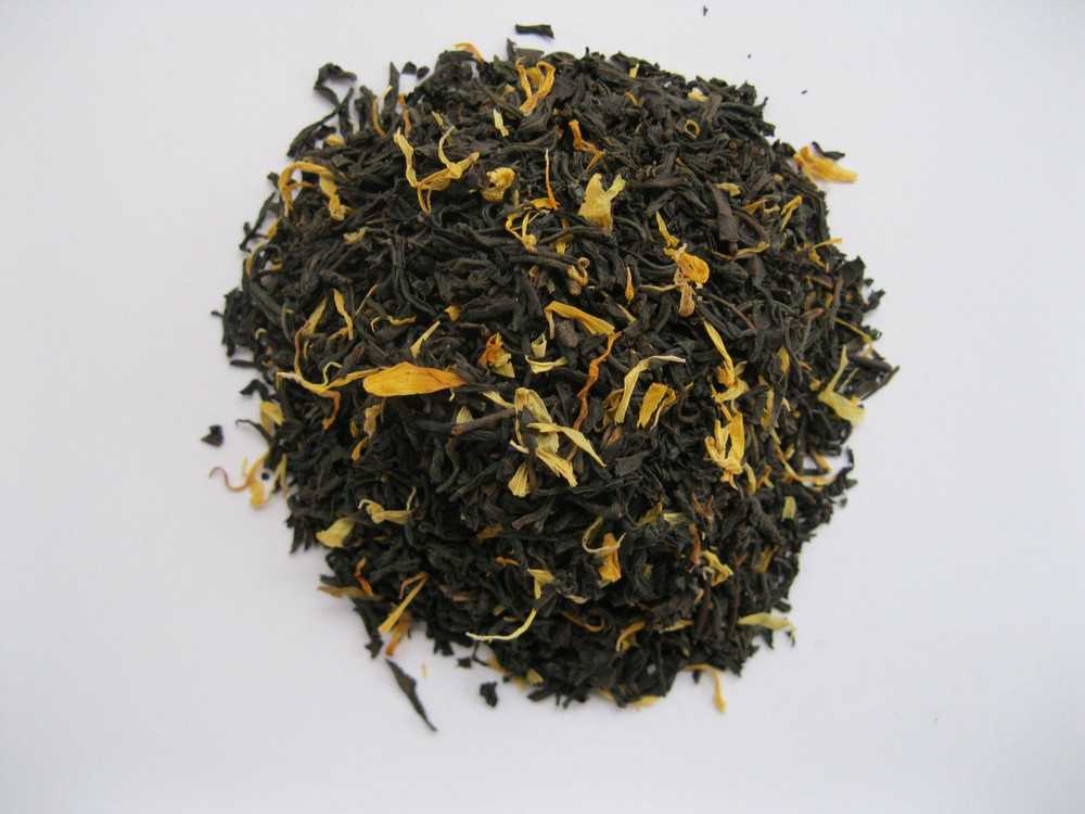 Mango Flavored Black Tea 8 oz Loose Leaf Half Pound Atlantic Spice Company