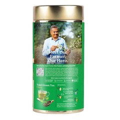 Organic India Tulsi Green Tea Classic Loose Leaves – 100gm