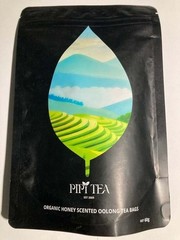 PIPI TEA Organic Honey Scented Oolong Tea Bags, 60g (20 Count)