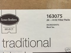 Black Iced Tea For Sweetening – Farmer Brothers – 2 Cases of 24/4oz (48 packs)