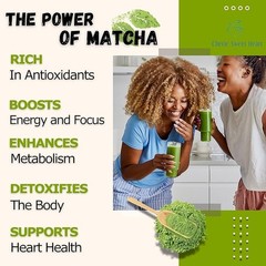 Cherie Sweetheart Organic Matcha Green Tea Powder – 16oz