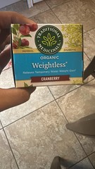 Traditional Medicinals Organic Weightless Cranberry Herbal Tea 16 Bags