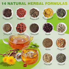 Dandelion Herbal Tea, Liver Detox Tea, Dandelion Tea Organic, Liver Kidney Clea