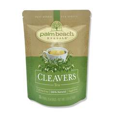 Cleavers Tea by Palm Beach Herbals | 30ct, Caffeine-Free