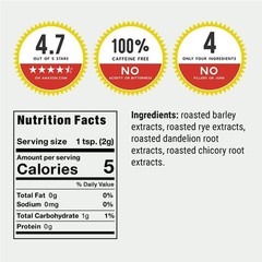 Dandy Blend Instant Herbal Beverage with Dandelion, 2 lbs.
