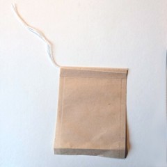 tea bags – unbleached paper, cotton string, single use – 100 count