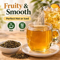Michele’s Pantry Vanilla Bulk Green Tea-16 oz. Loose Leaf Tea