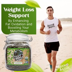 Experience Premium Quality with Brook & Barrel USDA Organic Gunpowder Green Tea