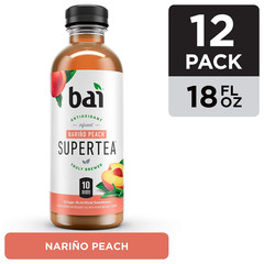 Iced Tea, Narino Peach, Antioxidant Infused Supertea, Crafted with Real Tea (Bla