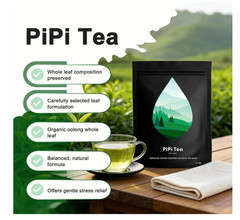 PiPi Tea Organic Oolong Bags – Whole Leaf, 20 (4g Each) 20