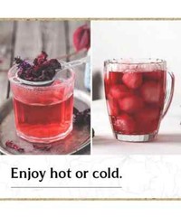 Dried Hibiscus Flowers Cut & Sifted, Flor de Jamaica, Hibiscus Tea Jamaica 200g