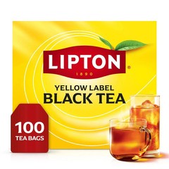 Lipton Black Tea bags, 100 count.