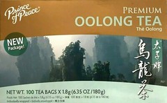 1 Box, Prince of Peace Premium Oolong Tea 6.35Oz/180g – 100 Tea Bags