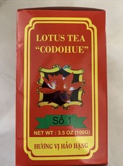 Lotus Green Tea – Tra Man Sen Co Do Hue 3.5oz 100g Product Of Việt Nam