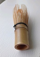Japanese Handcrafted Golden Bamboo Matcha Tea Whisk Traditional Tool