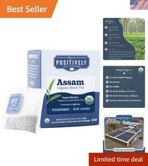 20 Count Assam Black Tea Bags – Rich, Smooth, and Naturally Energizing