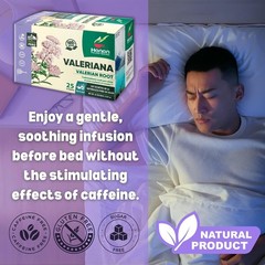 Hanan Peruvian Secrets Valeriana Herbal Tea | 100% Natural Valerian Root | 25 Te