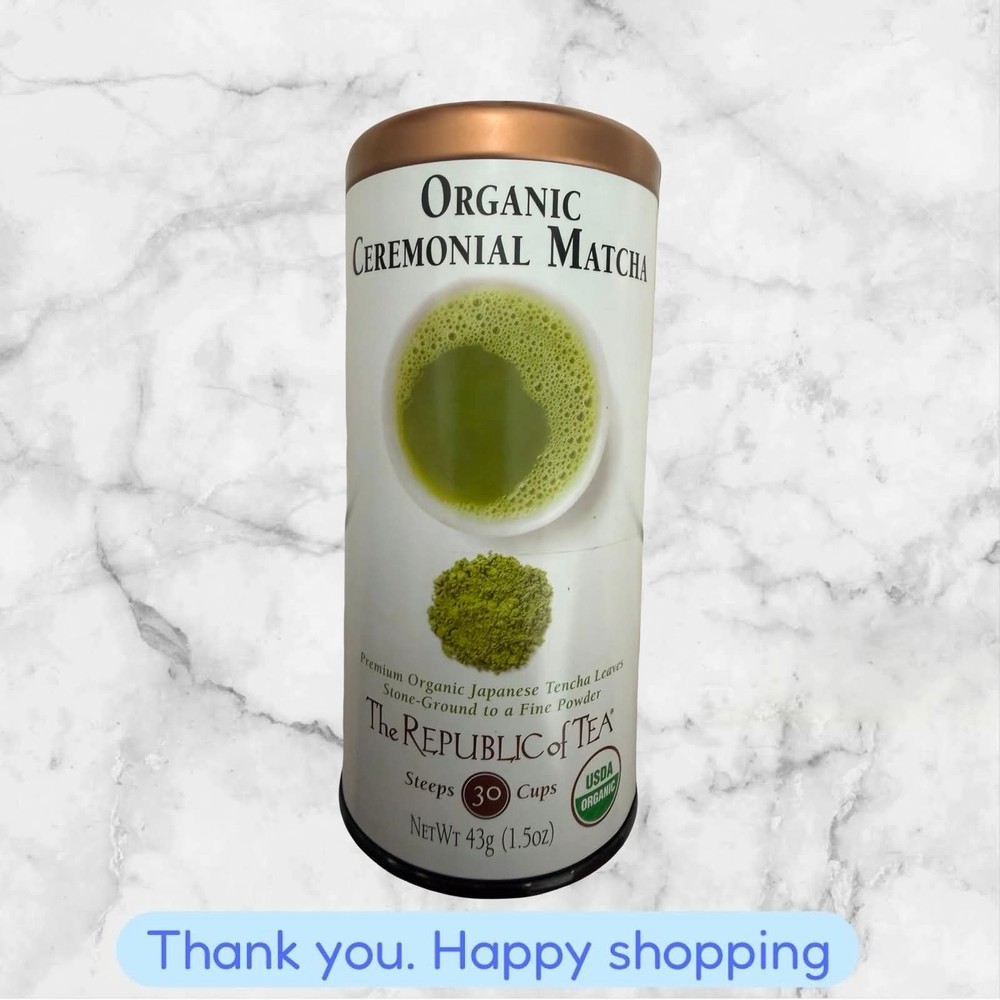 Organic Japanese Matcha Powder 1.5oz Stone Ground Tea Fine Green Powder NEW SHIP