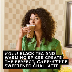 TAZO Classic Chai Latte Black Tea Concentrate, Made from Real Black Tea, 32oz…